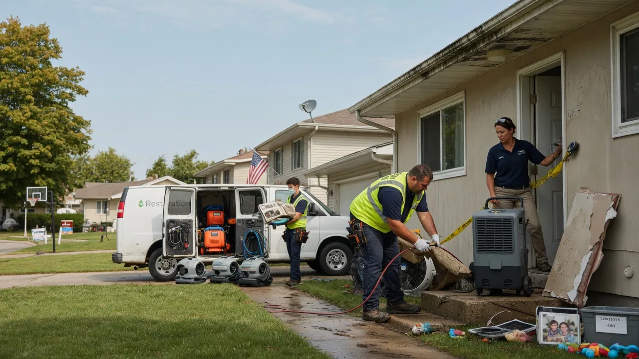 Water Damage Restoration in Corunna, IN near me